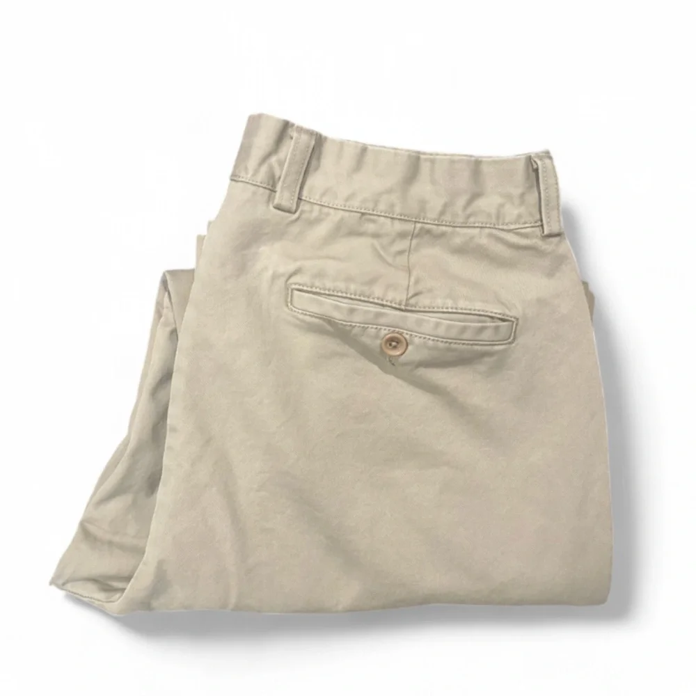J.Crew Cotton Khaki Men’s Straight‑Leg Pants Size W36 x L30